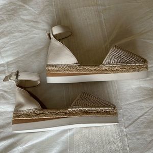 Vince Camuto - Cream Sandals - Size 6 - Excellent Condition